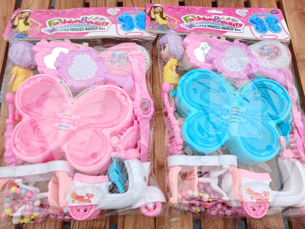 Butterfly Little Princess Makeup & Beauty Play Set for Girls.