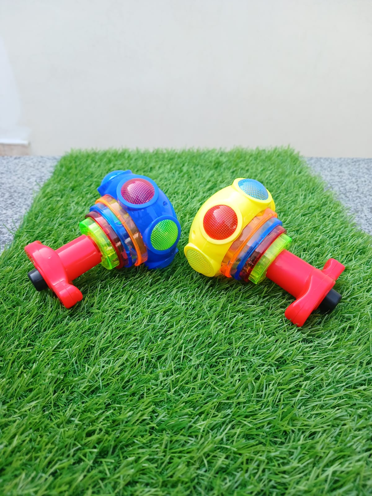 Light & Music Spinning Hammer Toy – Colorful Interactive Musical Hammer for Kids 3+