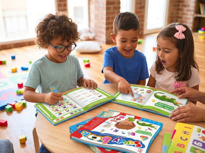 Study Book – Interactive Educational Learning Book for Kids 3+