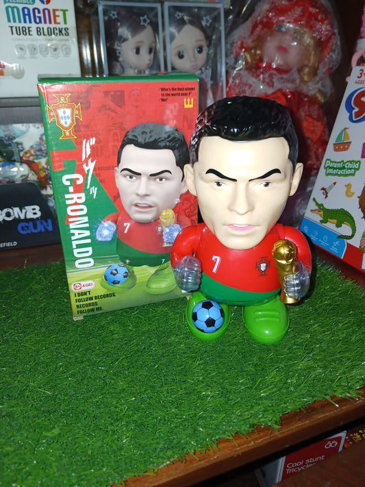 Cristiano Ronaldo Football Action Toy – Singing & Dancing Soccer Player