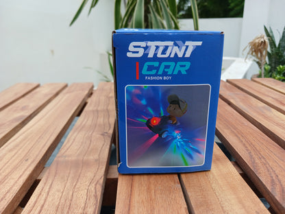 Stunt Car for Kids – 5D Light-Up Electric Stunt Car with Music & Colorful Lights.
