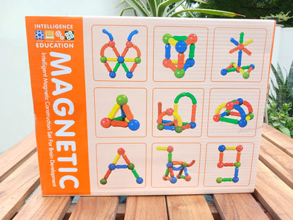 Magnetic Construction Set 64-Piece