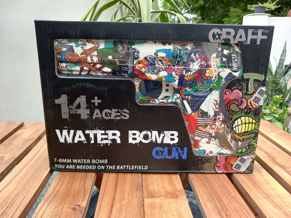Graff Graffiti Water Bomb Gel Blaster Toy Gun (7-8mm)
