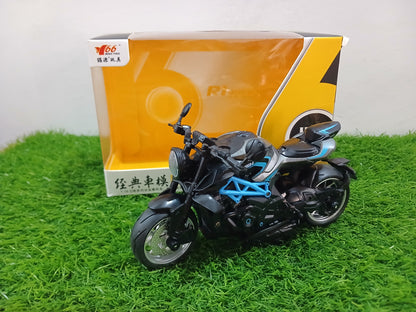 Alloy Sports Motorcycle Model – Die-Cast Motorbike Toy with Detailed Design (1:12 Scale)