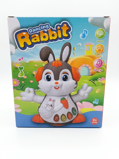Cute Musical Bunny Toy – Interactive Walking, Lights & Music Toy